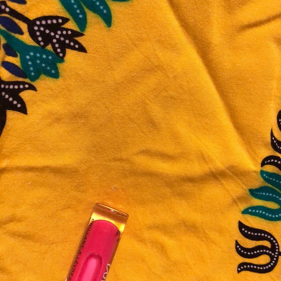 💛Bold yellow tasseled tunic 💛 - Picture 6 of 6